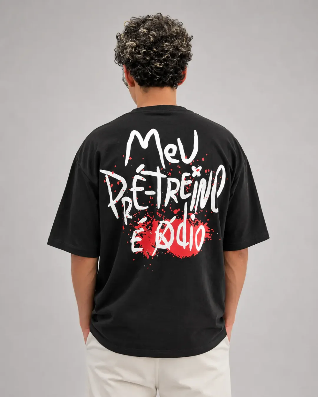 Camiseta Oversized Pré-Treino foto 1