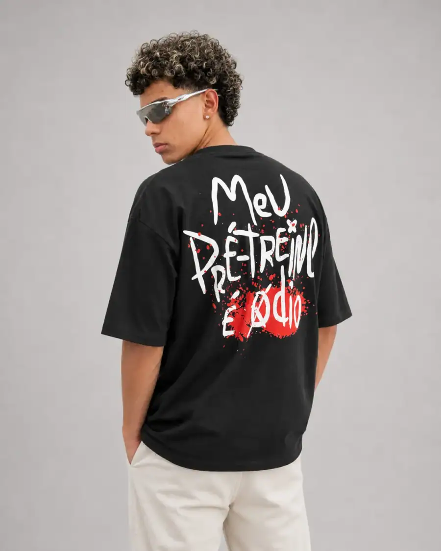 Camiseta Oversized Pré-Treino foto 3
