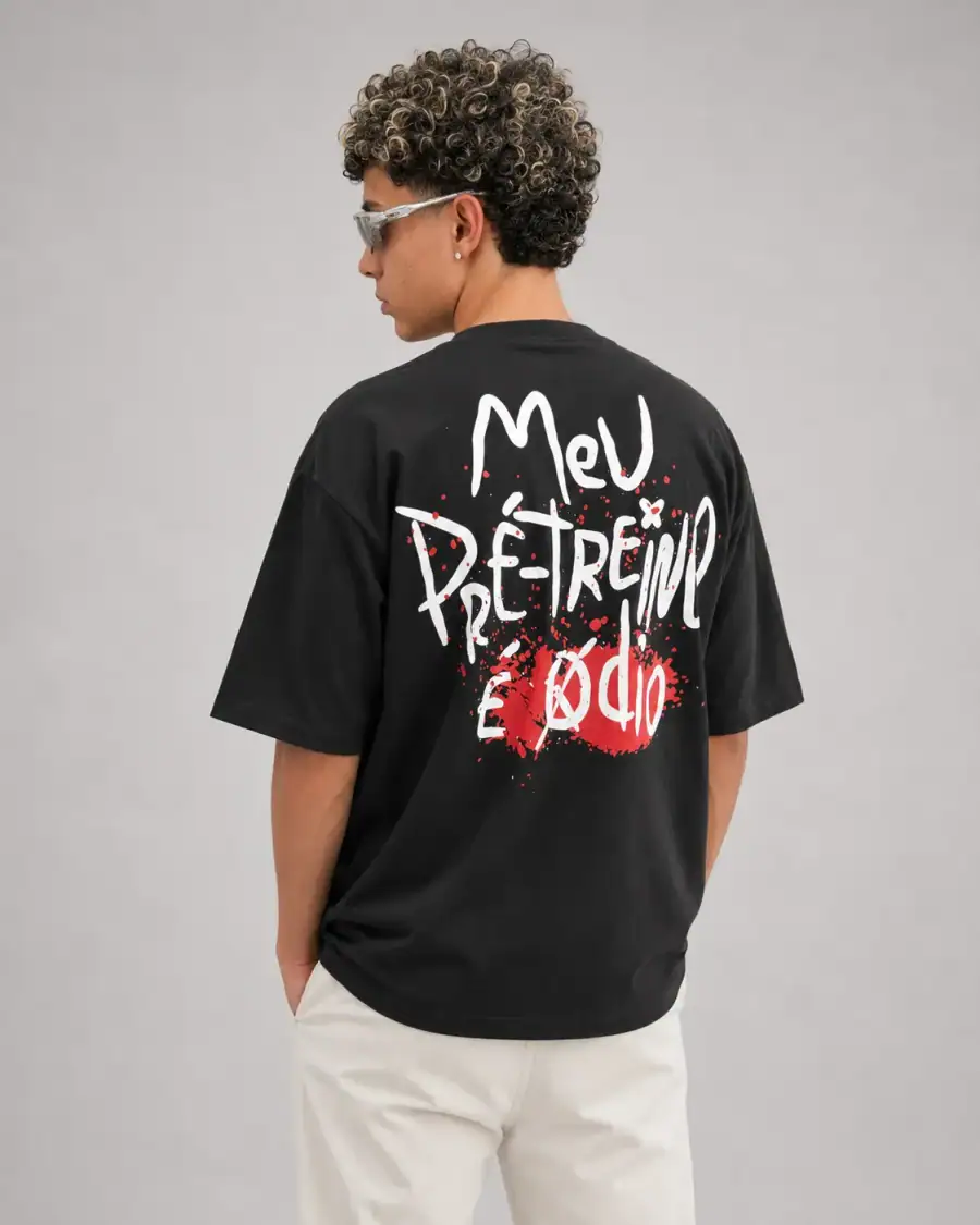 Camiseta Oversized Pré-Treino foto 5